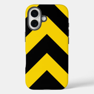 Funda iPhone 16 Autopista Autopista Tráfico Bumble Bee Chevrons