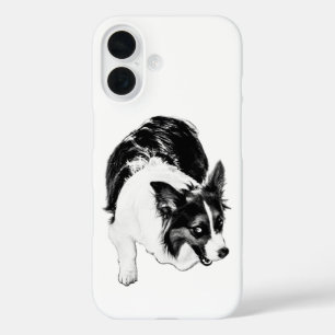 Funda iPhone 16 Autumn Watchful Pup