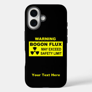 Funda iPhone 16 Aviso: Flux de Bogon
