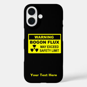 Funda iPhone 16 Aviso: Flux de Bogon
