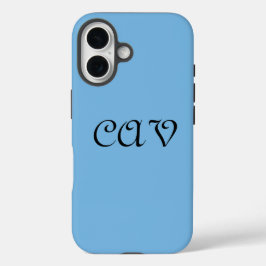 Funda iPhone 16 Azul de Cornflower