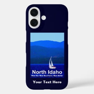 Funda iPhone 16 Azul de Idaho del Norte