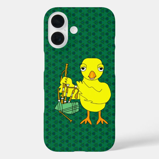 Funda iPhone 16 Bagpipe Chick (Reverso )