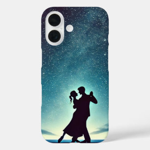 Funda iPhone 16 Bailando bajo el cielo estrellado