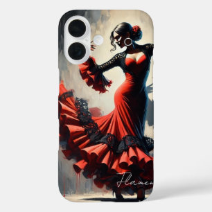 Funda iPhone 16 Bailarín flamenco español