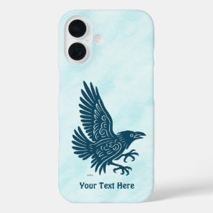 Funda iPhone 16 Baile Blue Raven