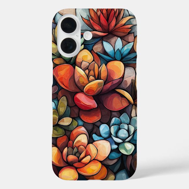 Funda iPhone 16 Baile floral quemado (Reverso )