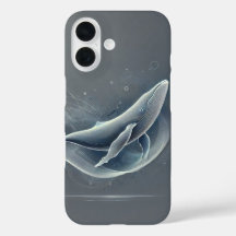 Ballena digital dinámica en movimiento
