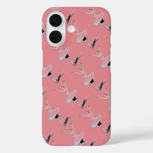 Funda iPhone 16 Ballet Ballerina Rosa