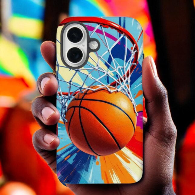 Funda iPhone 16 Baloncesto de Net Guard (Subido por el creador)