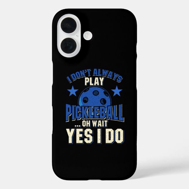 Funda iPhone 16 Baloncesto - No siempre juego baloncesto (Reverso )