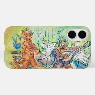 Funda iPhone 16 Banda de gatos, Louis Wain