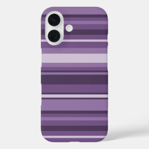 Funda iPhone 16 Bandas de lavanda