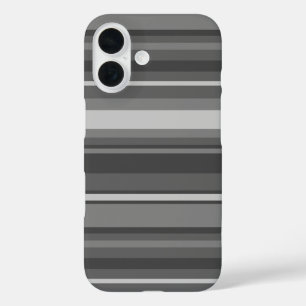 Funda iPhone 16 Bandas grises