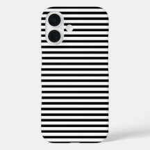 Bandas horizontales blancas y negras, modernas