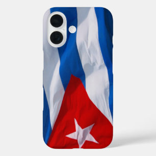 Funda iPhone 16 bandera cubana
