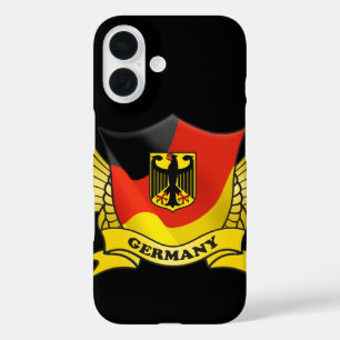 Funda iPhone 16 Bandera de Alemania