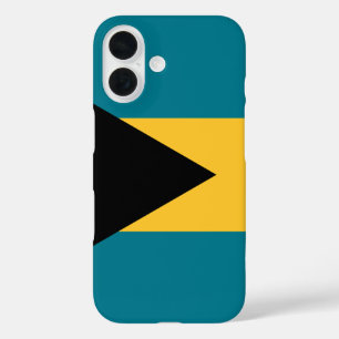Funda iPhone 16 Bandera de Bahamas