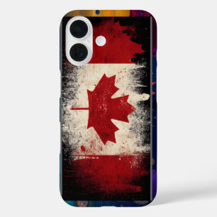 Funda iPhone 16 Bandera de Canadá