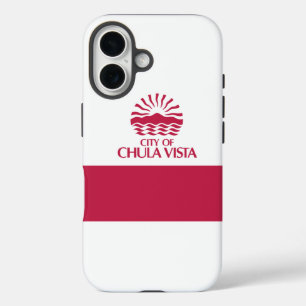 Funda iPhone 16 Bandera de Chula Vista, California