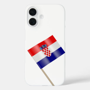 Funda iPhone 16 Bandera de Croacia