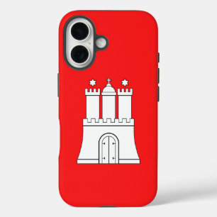 Funda iPhone 16 Bandera de Hamburgo