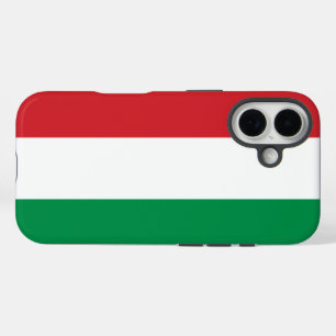 Funda iPhone 16 Bandera de Hungría
