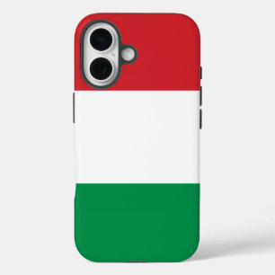 Funda iPhone 16 Bandera de Hungría