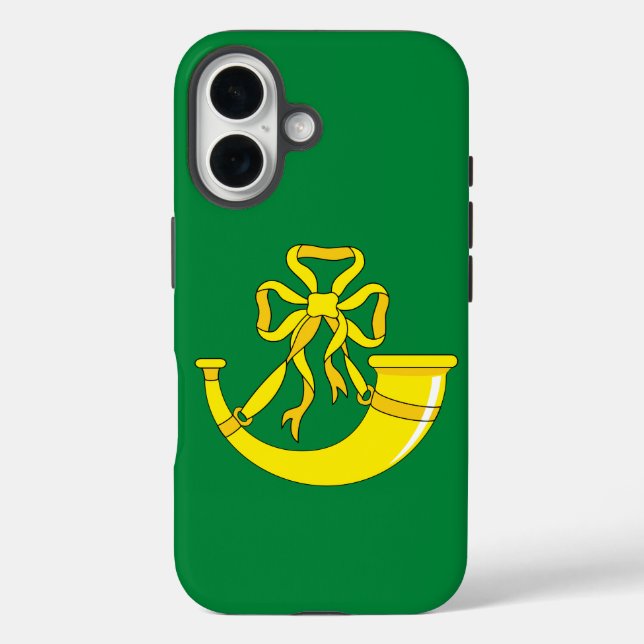 Funda iPhone 16 Bandera de Huntingdonshire Funda-Mate iPhone Estuc (Reverso )