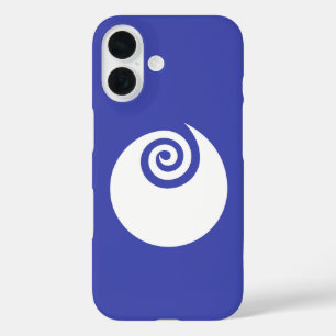 Funda iPhone 16 Bandera de la prefectura de Ibaraki, Japón