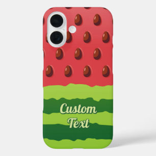 Funda iPhone 16 Bandera de la sandía