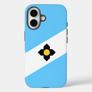 Funda iPhone 16 Bandera de Madison, Wisconsin
