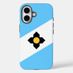 Funda iPhone 16 Bandera de Madison, Wisconsin
