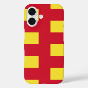 Funda iPhone 16 Bandera de Northumberland