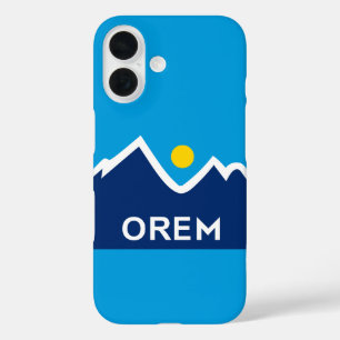 Funda iPhone 16 Bandera de Orem, Utah