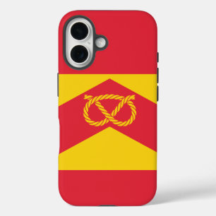 Funda iPhone 16 Bandera de Staffordshire