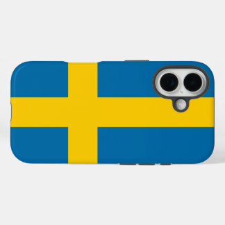 Funda iPhone 16 Bandera de Suecia
