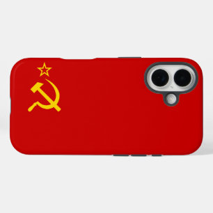 FUNDA iPhone 16 BANDERA DE URSS