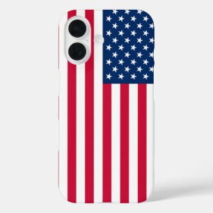 Funda iPhone 16 Bandera estadounidense para iPhone Case USA - Patr