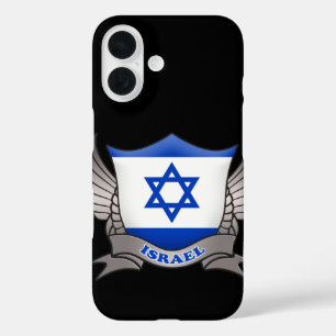 Funda iPhone 16 Bandera israelí