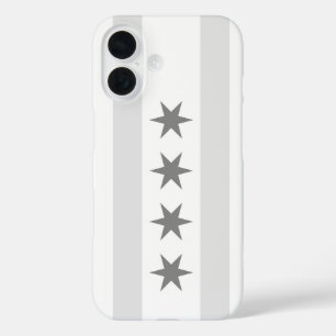 Funda iPhone 16 Bandera Noir de Chicago