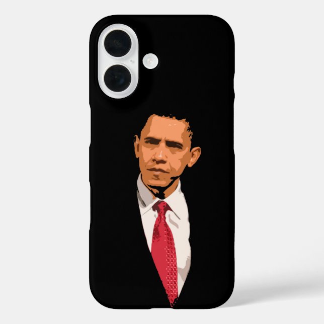 Funda iPhone 16 Barack Obama (Reverso )