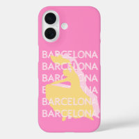 Barcelona Travel Art, España, Travel Art, Pink