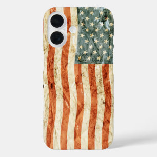 Funda iPhone 16 Barras y Estrellas