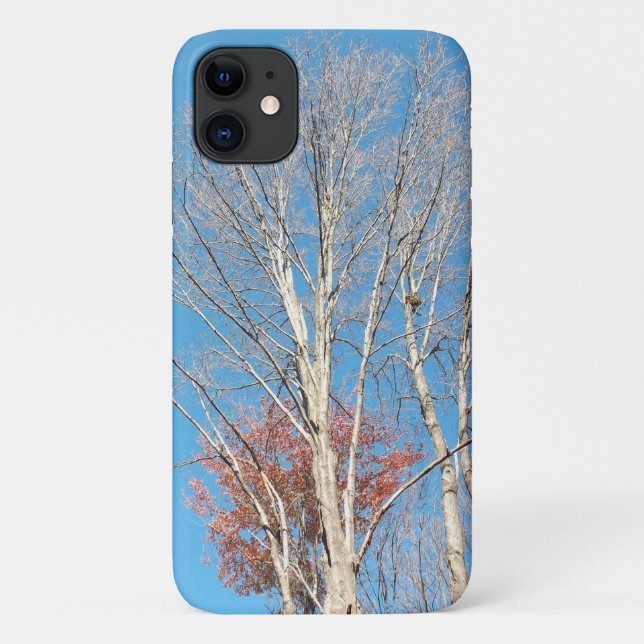 Funda iPhone 16 Barren Trees (Reverso)