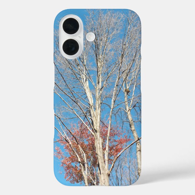 Funda iPhone 16 Barren Trees (Reverso )