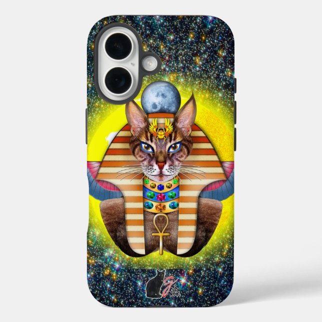 Funda iPhone 16 Bastet Dura (Reverso )
