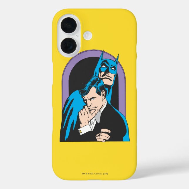 Funda iPhone 16 Batman/Bruce (Reverso )