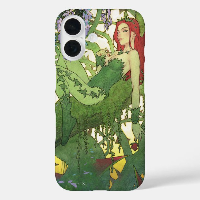 Funda iPhone 16 Batman Rebirth Poison Ivy Cover Illustration (Reverso )