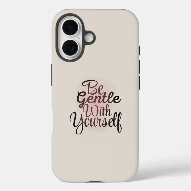 Funda iPhone 16 Be Gentle With Yourself iPhone Case  (Reverso )
